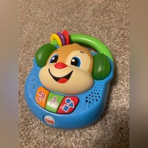 Fisher-Price Blue and Green Interactive Learning Toy